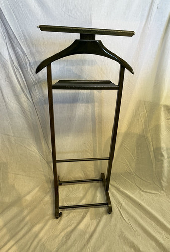 Brevettato wooden valet stand - wooden,