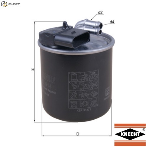 Fuel filter 914 for - fuel,
