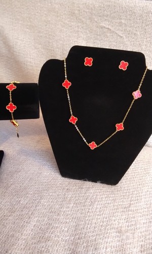 Carnelian style red flower - style,
