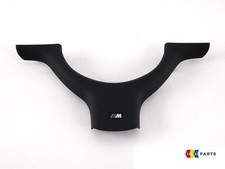 BMW NEW 3 5 SERIES E46 E39 M SPORT STEERING WHEEL BLACK COVER TRIM 7833355