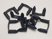 10 X FORD BLACK WIRING LOOM CLIP MK1 MK2 MK3 ESCORT CAPRI CORTINA ANGLIA GRANADA