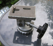 genuine Linhof angled tripod head 1950's 77mm base