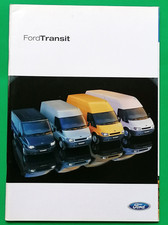 2002 FORD TRANSIT Sales Brochure - SWB MWB LWB EL Jumbo Chassis Tourneo Buses