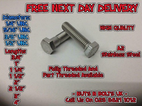 1 2 unc set - 1/4,5/16,3/8,1/2",