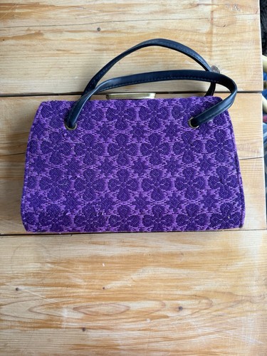 Vintage welsh wool handbag - welsh,