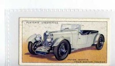 (Jf8747) JOHN PLAYERS,MOTOR CARS,ASTON-MARTIN FOUR-SEATER TOURER,1936,#6