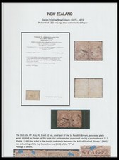 NEW ZEALAND FFQ/CHALON 1d