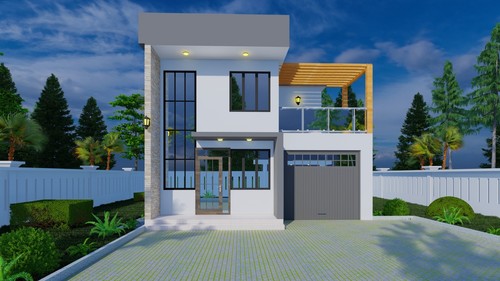 One bedroom tiny - house, plans