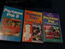Postman Pat Vintage Vhs X 3 2