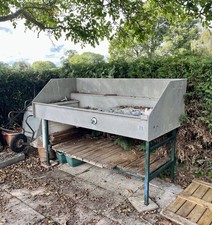 Large, Heavy duty, Steel Framed Potting Bench W:185 X D:98 cm