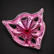 Vintage Pink Murano Style Art