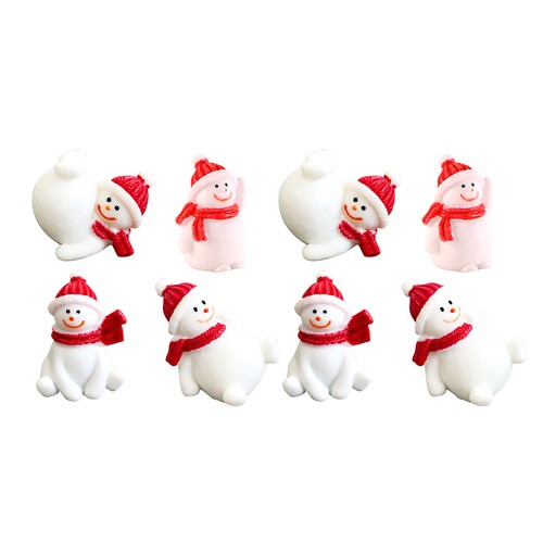 Pcs miniature snowman - ,