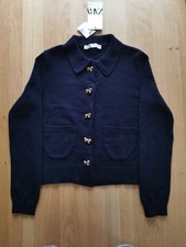 Zara Wool Blend Knit Cardigan