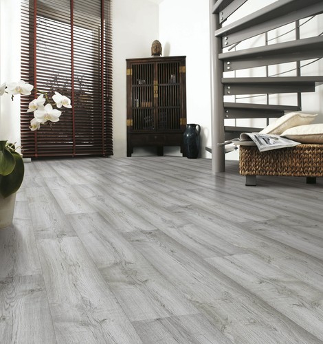 Grey dartmoor oak laminate - grey,