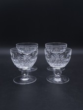 Waterford Crystal Colleen Short Stem Small Sherbet Glasses-Set of 4