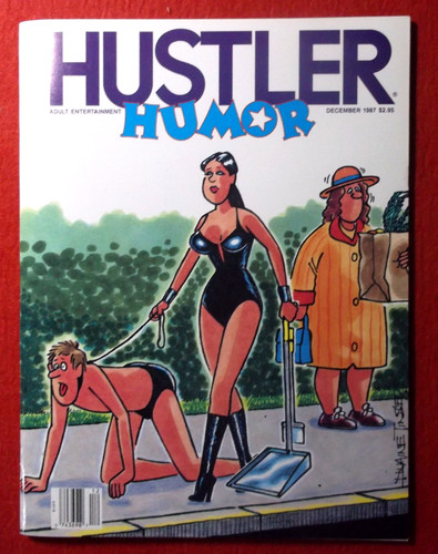 Hustler humor december 1987 - hustler,