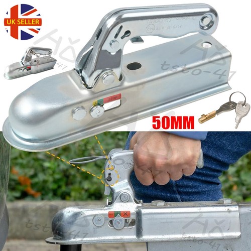 Trailer coupling hitch 50mm - trailer,
