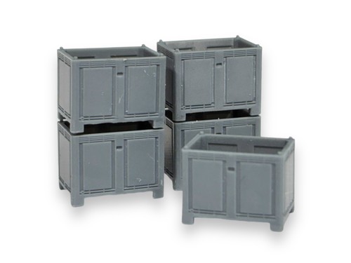 Stackable euro pallet boxes - stackable,