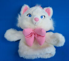 MARIE white kitty cat ? PLUSH hand puppet THE ARISTOCATS soft toy DISNEY STORE