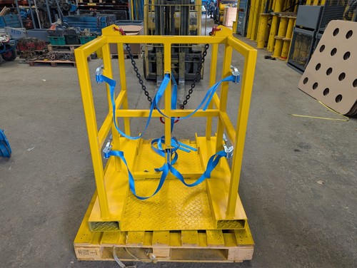 Fork lift crane mounted gas - &,