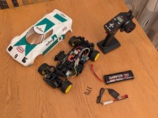 Tamiya M-05 chassis RC Lancia Stratos FWD Front Wheel Drive RTR with ESC & Radio