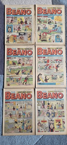 Consecutive beano comics - x,