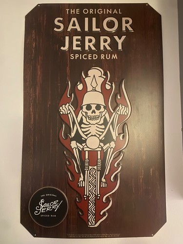 Sailor jerry sign - jerry's,