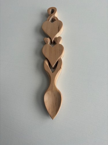 Traditional hand carved wooden - hand,