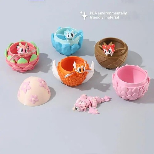Printed emperor dragon cute - 3d,