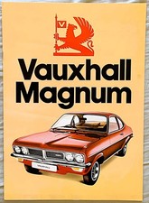 Vauxhall Magnum brochure August 1974 - Saloon, Coupe, Estate, 1800, 2300 #V2223