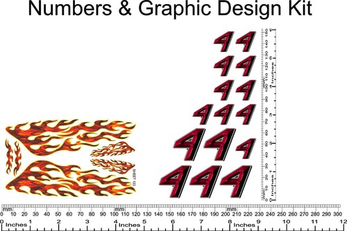 Vinyl decal 16th - decal, 1/16th