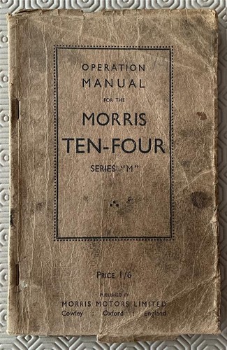 Morris ten four series - four, car