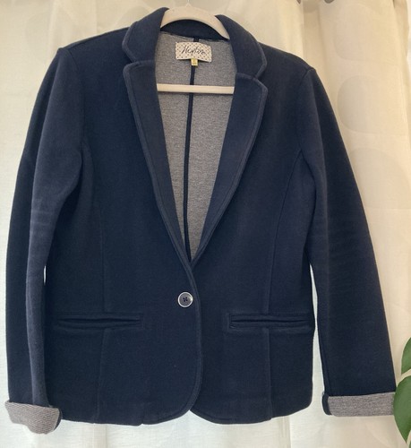 Heyton navy striped blazer - , –
