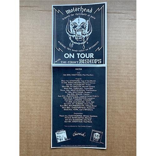 Motorhead tour with the - motorhead,
