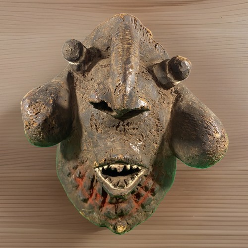 Authentic african art wood - art,
