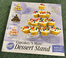 Metal Cupcake Display Stand, Wilton Cupcakes ‘N More Dessert Stand for 23 cakes