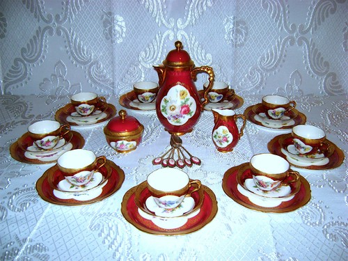 Teapot antique vtg german - antique,