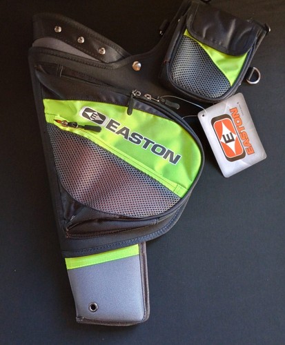Easton deluxe hip quiver lime - deluxe,