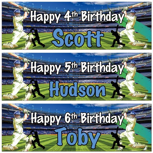 Personalised birthday banner - birthday,