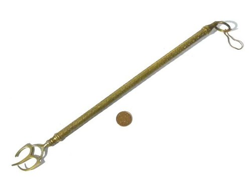 Antique patterned solid brass - antique,