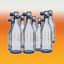 500ml Clear Glass Hexagonal