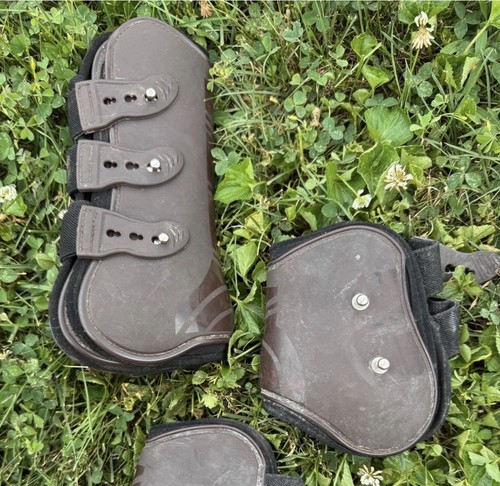 Used brown open front tendon - used,