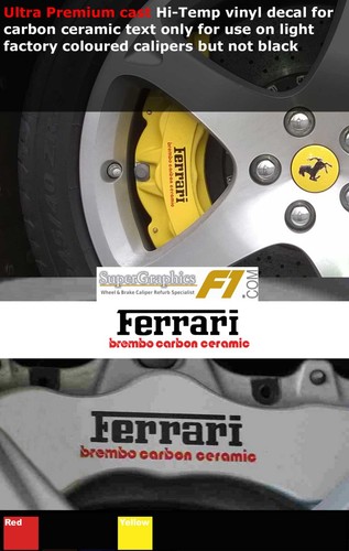 Brake decal sticker fit - brake,