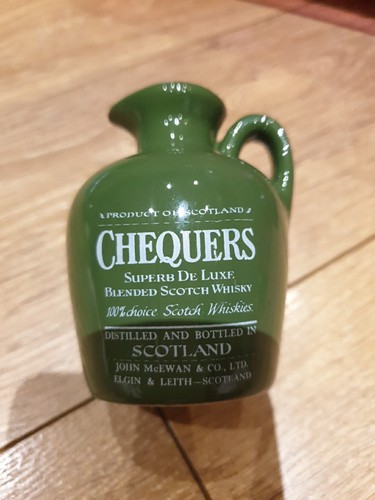 Chequers vintage miniature - vintage,