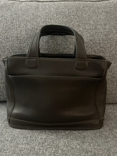 Vintage coach leather tote bag - vintage,