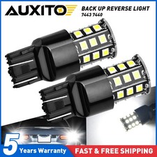 2X 7443 7440 LED 6500K Reverse