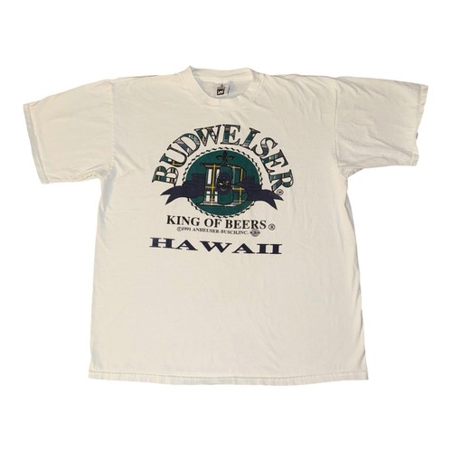 Vintage budweiser shirt size - budweiser,