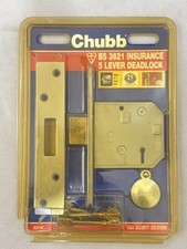 Chubb 5 Lever Mortice Deadlock