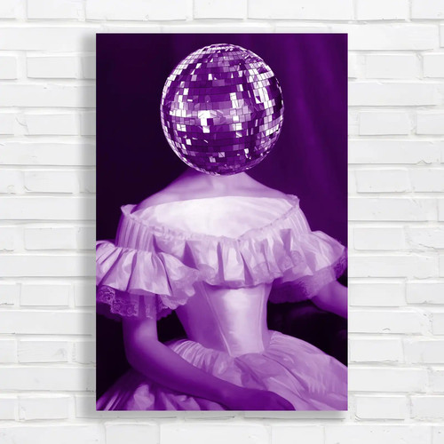 Disco ball mirrored sphere - mirrored,