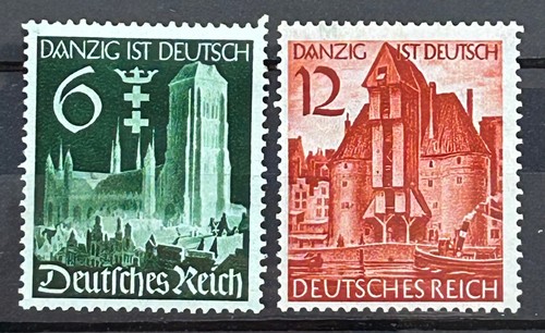 1939 german stamps set - stamps,
